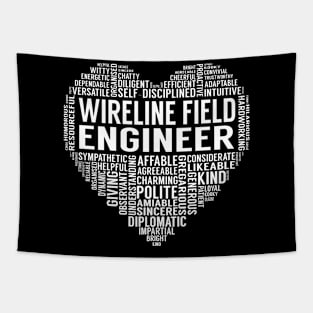 Wireline Field Engineer Heart Tapestry