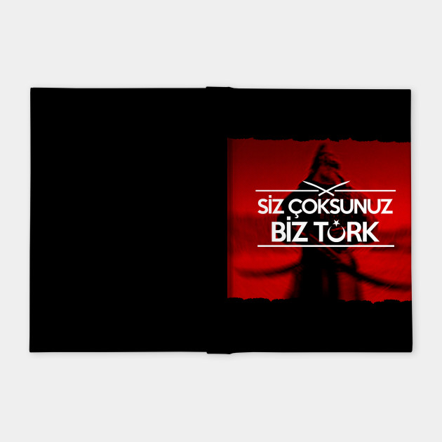 Siz Coksunuz Biz Turk Turk Notebook Teepublic