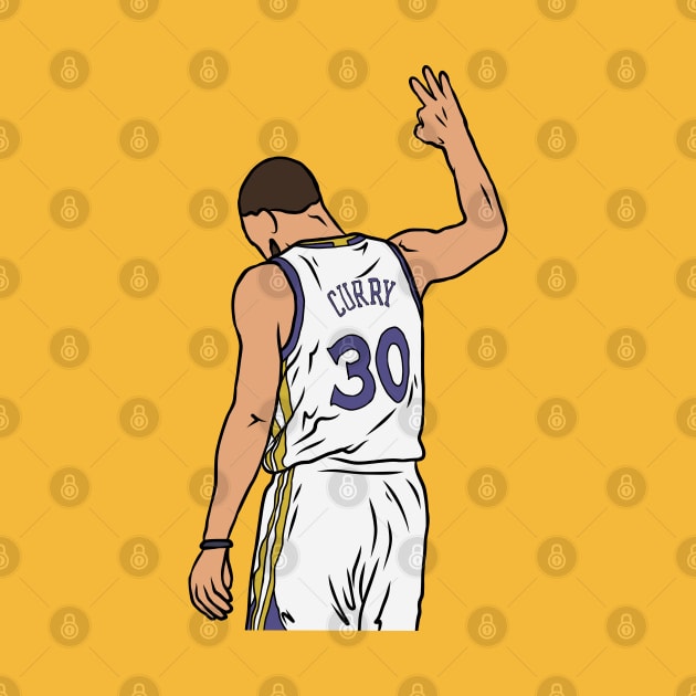 Steph 3 Point Celebration by rattraptees