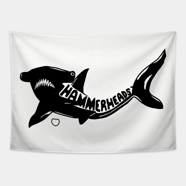 Hammerheads Tapestry by Off Peak Co.