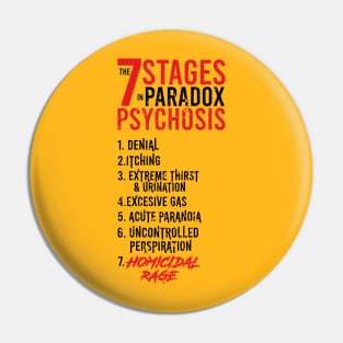 UMBRELLA ACADEMY 2: THE 7 STAGES IN PARADOX PSYCHOSIS (GRUNGE STYLE) Pin