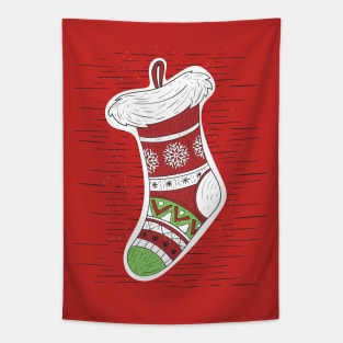 Christmas stockings - Happy Christmas and a happy new year! - Available in stickers, clothing, etc Tapestry