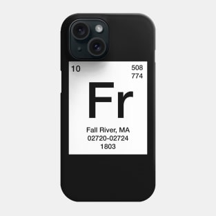 Periodic Table Element - Fall River Phone Case