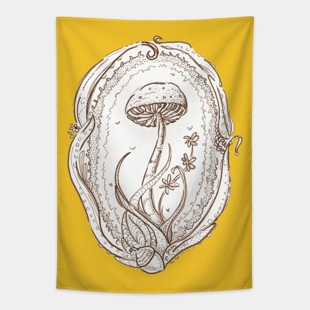 Fungi Tapestry by gaea