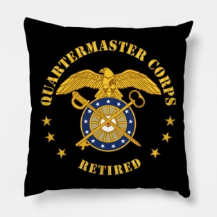 Quartermaster Corps Branch - Retired Pillow