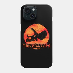 Triceratops Fossil Phone Case