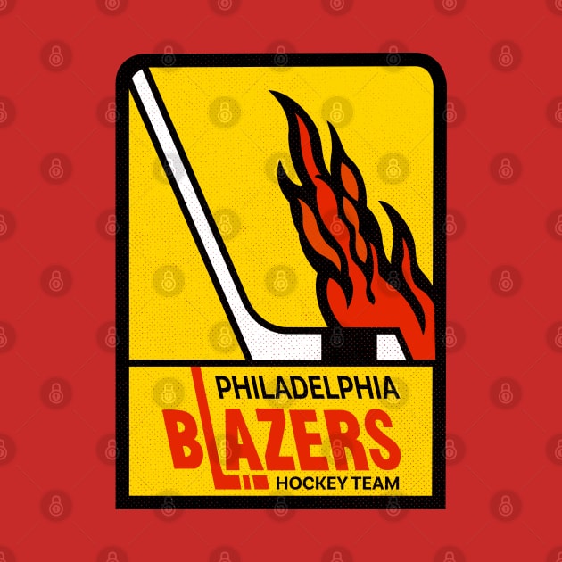 retro Philadelphia Blazers by LocalZonly