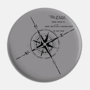 Be Calm Pin