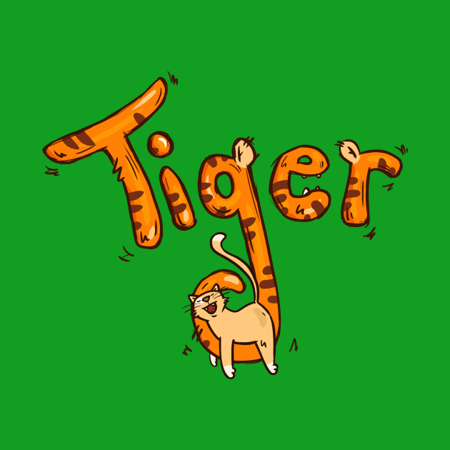 Tiger by Otterlyalice