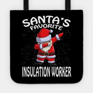 Santas Favorite Insulation Worker Christmas Tote