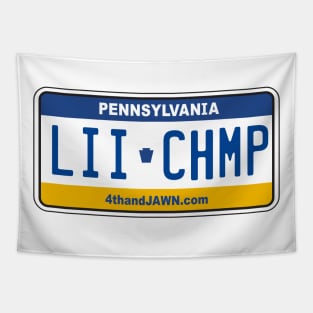 The LII Champ PA Plate Tapestry