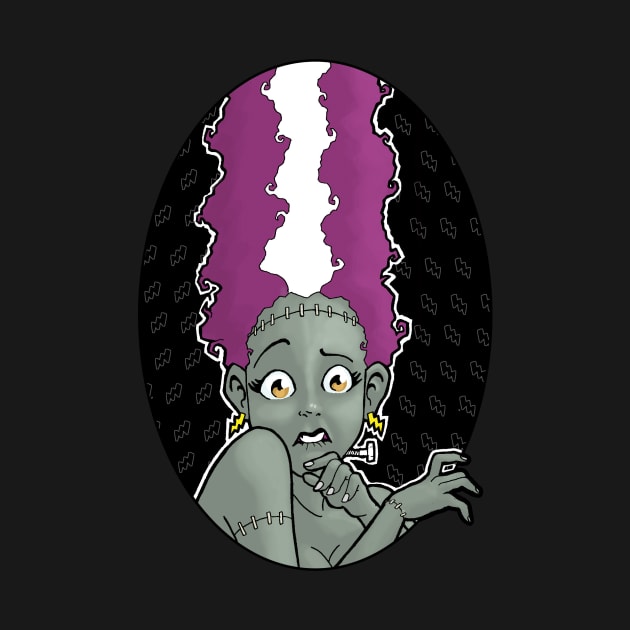 Cute Bride of Frankenstein by JENNEX