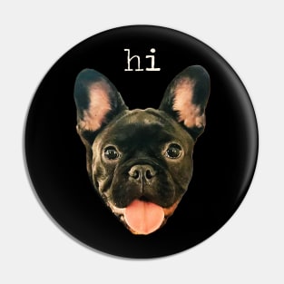 Rare: French Bulldog Speaks Perfect English Pin