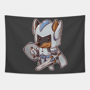 German Shephard Paladin Tapestry