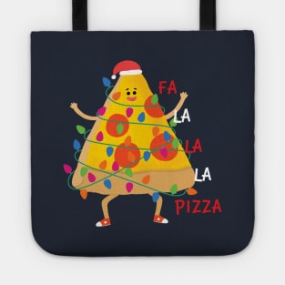 Christmas Pizza Sings Tote