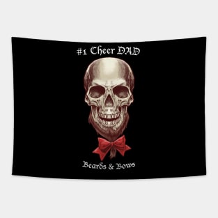 CHEER Skull Beard Design Tapestry