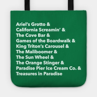 Goodbye Paradise Pier Tote