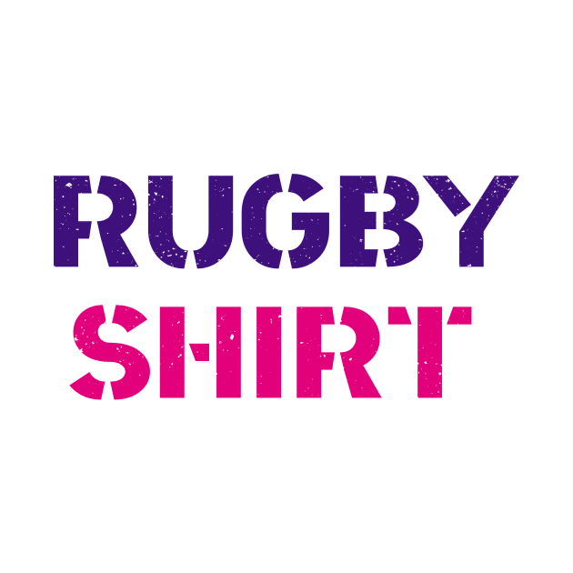 rugby shirt by JUST BE COOL