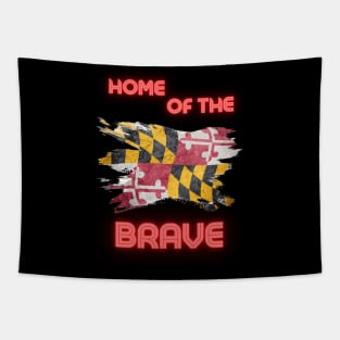 MARYLAND HOME OF THE BRAVE Tapestry