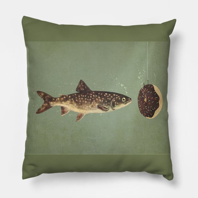 Irresistible Bait Pillow by Terry Fan