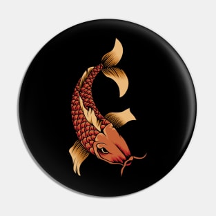 Koi Fish Drawing Pin