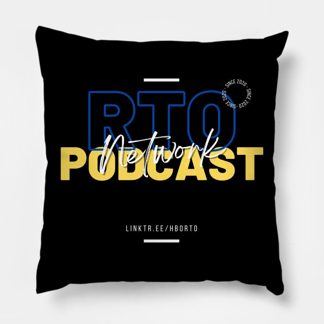 RTO Podcast Network Pillow by Single_Simulcast