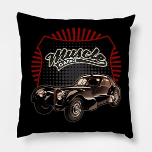 Bugatti 57 SC Atlantic 1938 car muscle Pillow