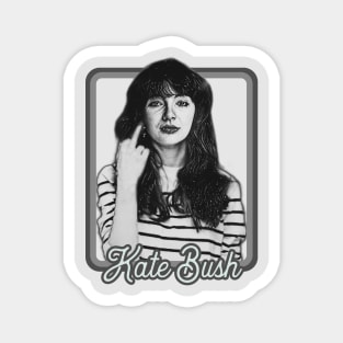 Kate Bush-- Retro Aesthetic Fan Art Design Magnet