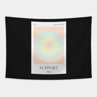 Angel Number 333 Gradient Aura Tapestry