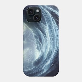 Huge terrifying waves Phone Case