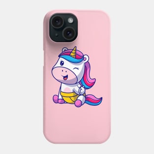 Cute Baby Unicorn Cartoon Phone Case