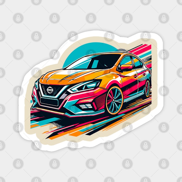 Nissan Sentra Magnet by Vehicles-Art