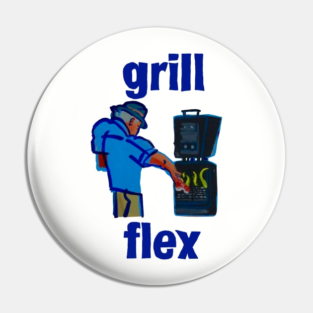 Grill Flex Pin by SPINADELIC