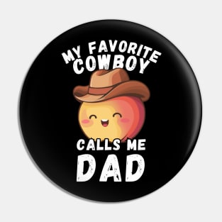 Apple Cowboy Pin