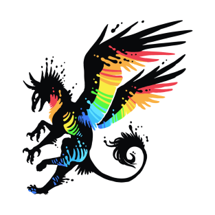 Fabulous Rainbow Griffon T-Shirt