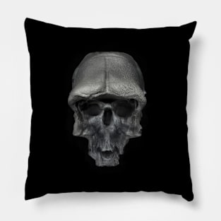 scary 3d skull Pillow