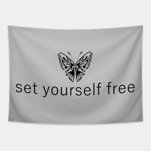 set yourself free Tapestry
