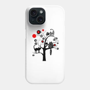 cats and fruits Phone Case