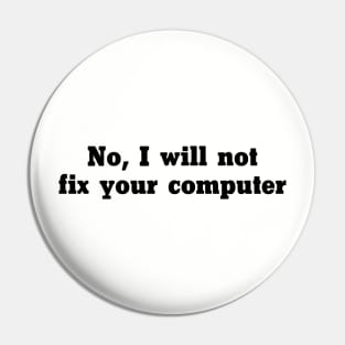 Fix Your Computer Pin
