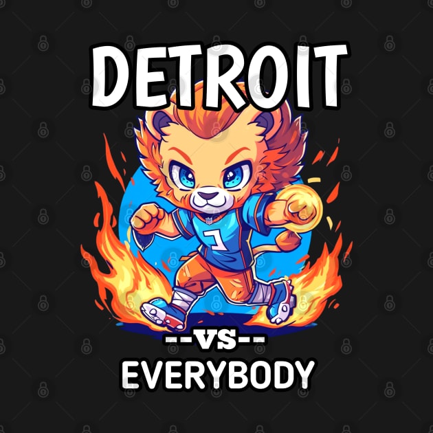 Disover Detroit vs Everybody - Detroit Vs Everybody - Crewneck Sweatshirt