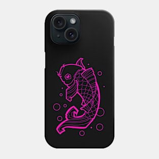 pink koi fish Phone Case