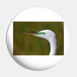 Great Egret Pin