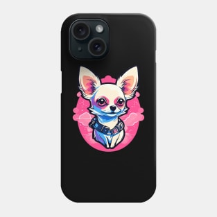 Chihuahua Dog Illustration Phone Case