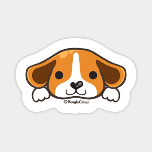 Cute Beagle Puppy Magnet