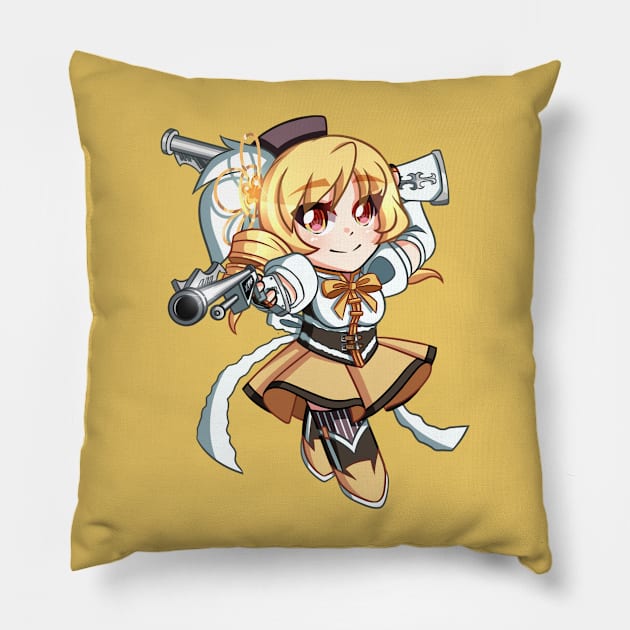 Mami Tomoe Pillow by colorful-kitten