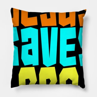 Jesus Saves Bro Funny Christian Bold Faith Surfing Baptism Pillow