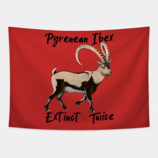 Ibex - Extinct Twice Tapestry