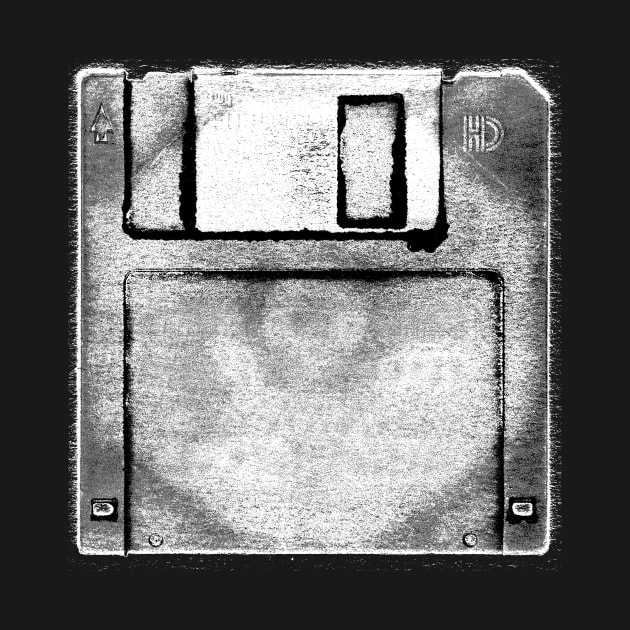 Floppy Disk, Posterized by cartogram