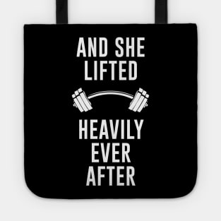 And She Lifted Happily Ever After Tote