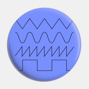 Synthesizer Waveforms (black font) #1 Pin